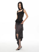 Ruche Slip Top