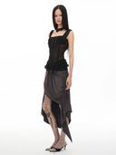 Ruche Slip Top
