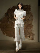 Cropped Panel Pants