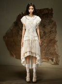 Court Ruffle Blouse