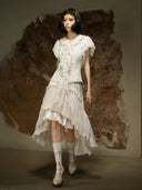 Court Tiered Skirt