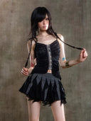 Ruche Lace Set