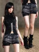 Lace Flap Shorts