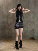 Lace Flap Shorts