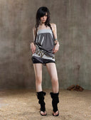 Lace Flap Shorts