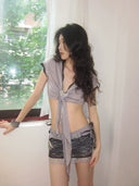 Lace V Top