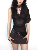 Chain Bow Skirt