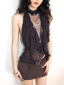 Chain Bow Skirt