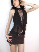 Chain Bow Skirt