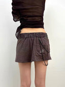 Chain Bow Skirt