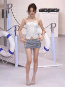Metallic Shimmer Halter