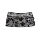 Crystal-Waist Skort