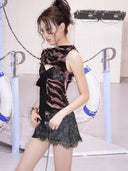 Zebra Wrap Halter