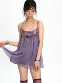 Leopard Shimmer Dress