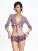 Knot Crop Shrug