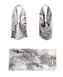 Smudge Zebra Wrap