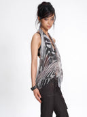 Smudge Zebra Wrap