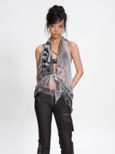 Smudge Zebra Wrap