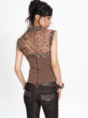 Fawn Print Top