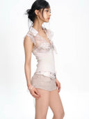 Duo Mesh Skirt