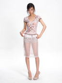 Duo Mesh Skirt