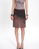 Flora Slit Skirt