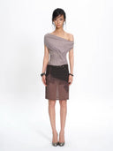 Flora Slit Skirt