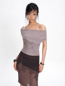 Flora Slit Skirt