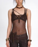 Mesh Knit Halter