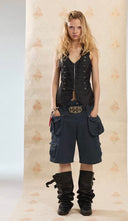 A-Line Cargo Shorts