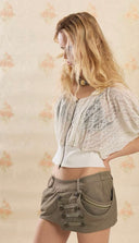 Lace Raglan Hoodie