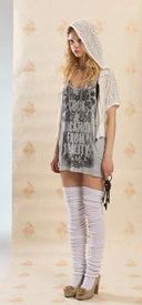 Lace Raglan Hoodie