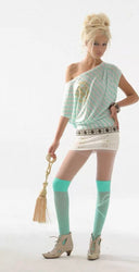 Slash Batwing Dress