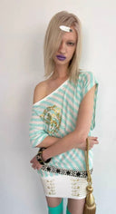 Slash Batwing Dress