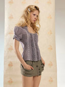 Doll Collar Blouse