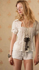 Doll Collar Blouse