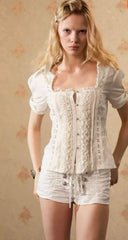 Doll Collar Blouse