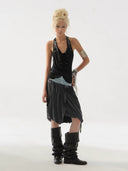 Fringe Tulip Skirt