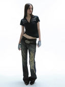 Baroque Flare Jeans