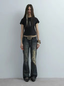 Baroque Flare Jeans
