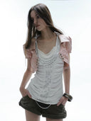 Cropped Shine Jacket