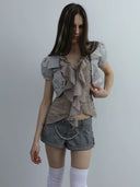 Cropped Shine Jacket