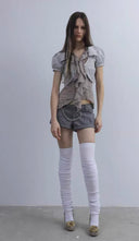 Cropped Shine Jacket