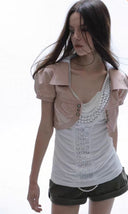 Cropped Shine Jacket