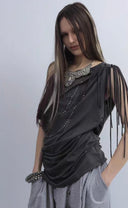 Fringe Epaulet Tee