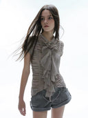 Victorian Ruche Blouse