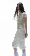 Victorian Ruche Blouse