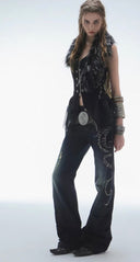 Emblem Flare Jeans