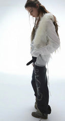 Emblem Flare Jeans