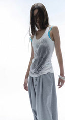 Silver Glam Tank